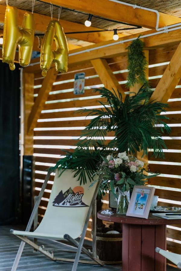 Aloha Glamp - Okragle Domki Przy Rzece - Balia I Sauna - Energylandia Zagornik Eksteriør billede