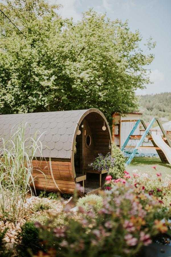 Aloha Glamp - Okragle Domki Przy Rzece - Balia I Sauna - Energylandia Zagornik Eksteriør billede